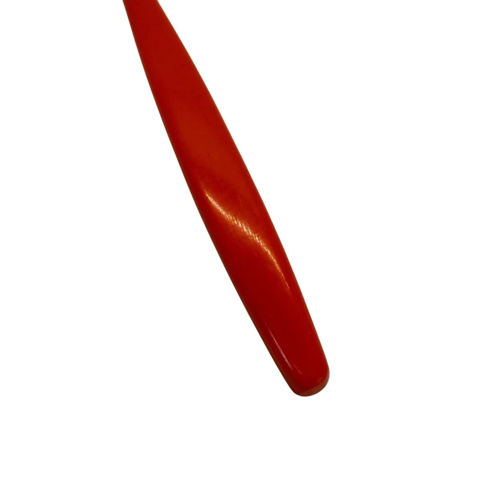 VTG Rosti Mepal 2534 Salad Fork Server Denmark Red Excellent MCM Melamine‎ 11.5